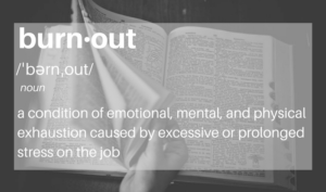 pharmacist burnout - definition